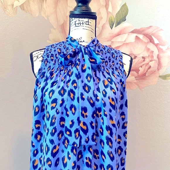 Ann Taylor Animal Print Top - Picture 4 of 6
